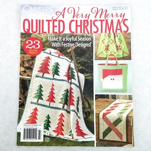 Quilters World A Very Merry Quilted Christmas Magazine 2024 - UNCUT, NO MARKS! - Picture 1 of 9