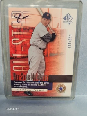 2004 SP Authentic - All-Star Moments Ted Williams #136  /999 - Image 1 of 2