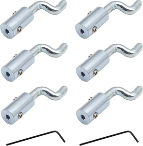 6 Pcs Z Bend Throttle Cable End Universal Wire Stop for Lawn Mower New - Picture 1 of 6