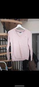 Tommy Hilfiger Women's Pink Jumper Size S/P - Picture 1 of 4