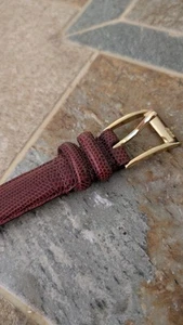RALPH LAUREN WOMEN'S BROWN LEATHER BELT GOLD BUCKLE SIZE S - Picture 1 of 9