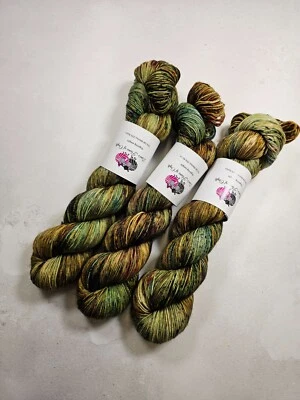 SW Merino / Nylon Garn, Fingering Gewicht, 100g, CAMO - Bild 1 von 4