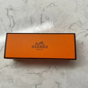 Hermes Paris Orange Cardboard Upside Storage Empty Box L 3.5"x W 1.2"x H 1" - Picture 1 of 6