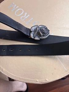 Vintage Etro Gürtel Rose Schnalle - Bild 1 von 4