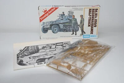 B28 1:72 AURORA ESCI 6209 SD. Automotive. 250/9 RECONNAISSANCE HALF-TRACK TED... - Immagine 1 di 4
