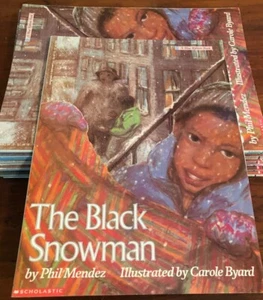Lot of 10 The Black Snowman Phil Mendez Class Teacher Set Guided Reading - Picture 1 of 2