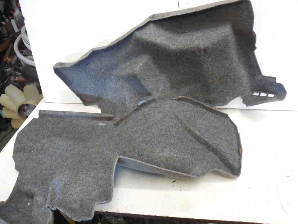 BMW 328i 1993-1998 convertible maletero alfombra izquierda, derecha gris 8119103 8119104 Foto 1 de 4