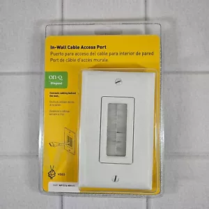 Porta di accesso via cavo da parete con piastra di copertura bianca | On-Q Legrand | WP1014-WH-V1 - Foto 1 di 2