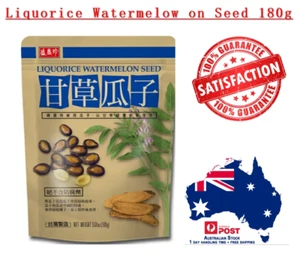 New Taiwan ShengXiangZhen Liquorice Watermelow on Seed 180g + Free Ship 盛香珍-甘草瓜子 - Picture 1 of 1