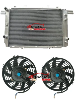 Radiador de aluminio + ventilador para Mercedes-Benz R129 SL 280 / 320 1993-2001 en 1994 1995 Foto 1 de 4