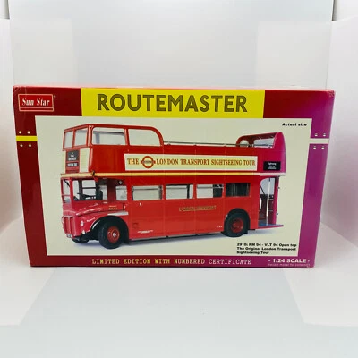 1/24 Sunstar Routemaster Edizione Limitata Con Certificato Numerato RM94 VLT94 - Immagine 1 di 4