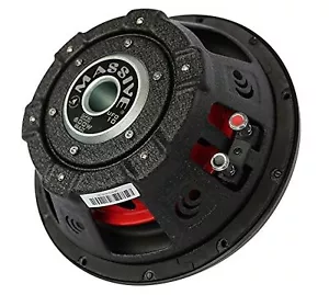 Massive Audio UFO10, 10 Inch Shallow Subwoofer - High Powered 600 Watt Shallo... - Picture 1 of 6