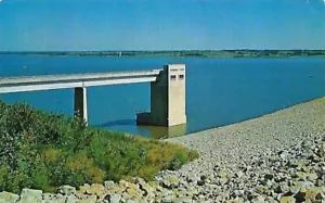 Postal presa y embalse de Kansas Pomona condado de Franklin 1966 - Imagen 1 de 1