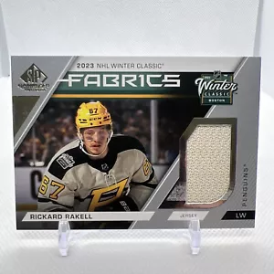 Rickard Rakell 2023-24 SP Juego Usado Invierno Clásico Telas Pittsburgh Penguins - Imagen 1 de 2