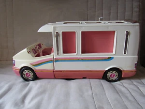 Grand camping car vintage Barbie Mattel 1988 Italy _ Incomplet - Imagen 1 de 12