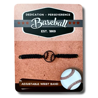 Baseball Bracelet for Him - Baseball Coach Gift - Boys Team Gift - Image 1 of 4