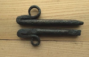 Medieval RARE Special Kievan Rus Door Hinges 14-16AD - Picture 1 of 10