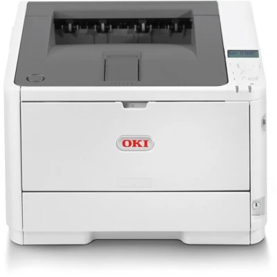 Oki B412dn A4 USB Network Duplex Mono Laser Printer B412 45858301 REF W/WARRANTY - Image 1 of 4