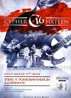 2016 Cypher 16 Sixteen Album Launch Concert PRINT AD The Great Surveyor (1012)