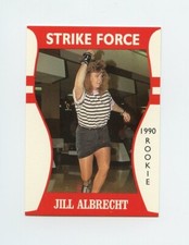 #TN28034 JILL ALBRECHT Bowling Card
