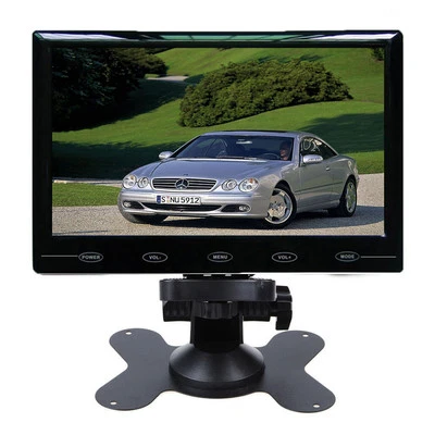 9" TFT LCD Color Ultra Thin 800x480 AV 2-CH Input Car Rear View Headrest Monitor - Image 1 of 4