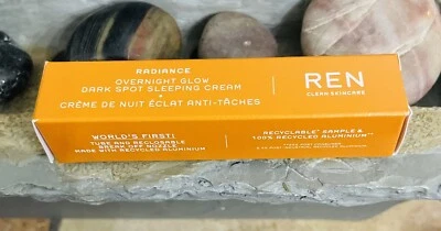 NUEVO Ren Clean Skincare Radiance Overnight Glow Crema para Dormir Manchas Oscuras Foto 1 de 4