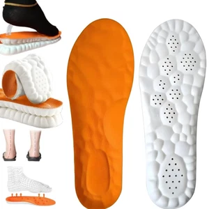 4D Memory Foam Orthotic Insoles for Heel & Plantar Fasciitis Pain - Picture 1 of 21