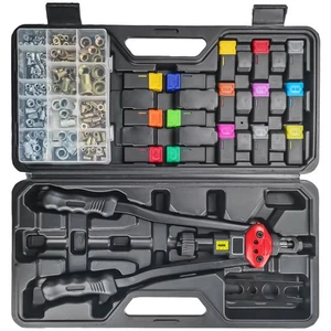 16" Professional Rivet Nut Tool Kit - Lever-Style Rivnut Tool with Visual Str... - Picture 1 of 6