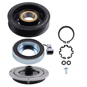 Black Compressor Clutch Kit For RAM 1500  5.7 Liter Engine  2014-2018 68140664AE - Picture 1 of 12