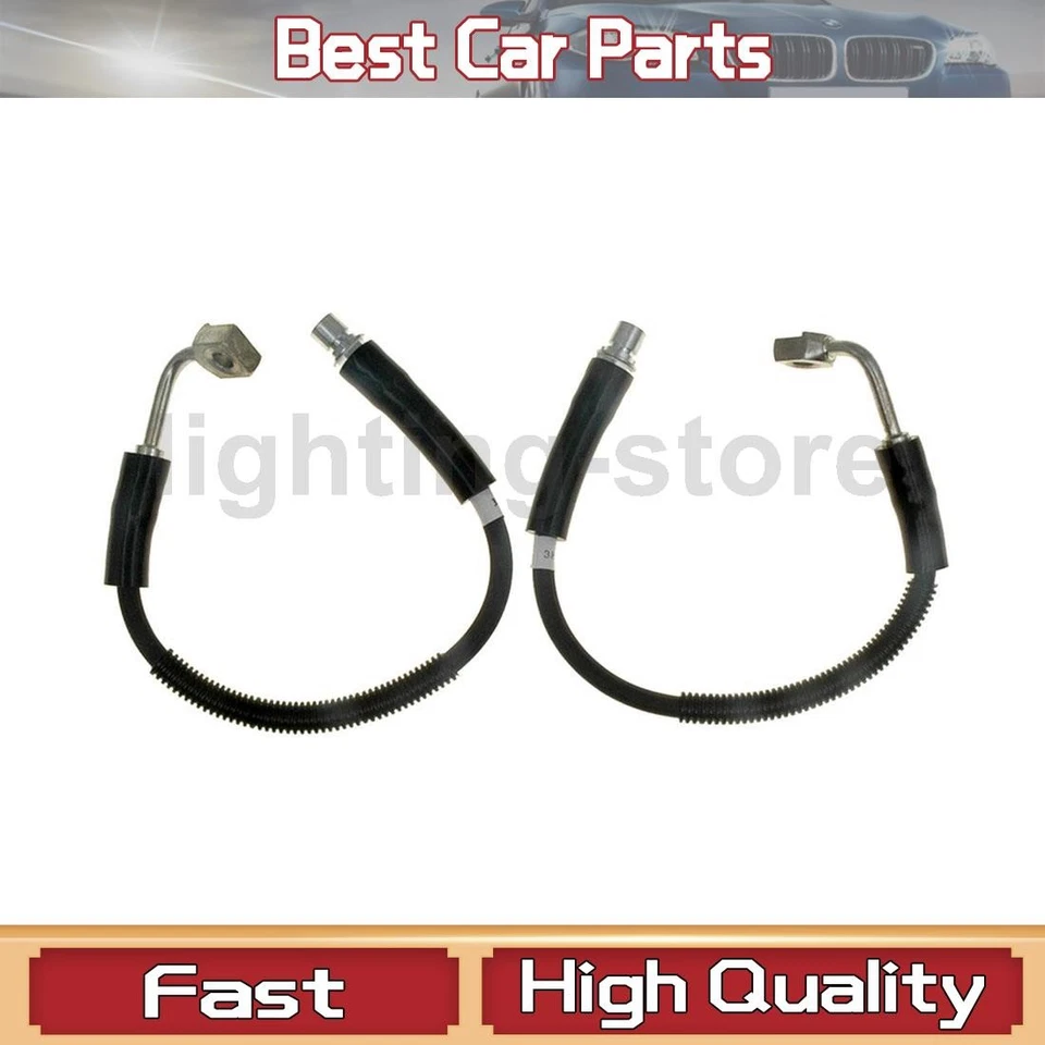 2 Front Brake Hydraulic Hose Brake Line Fits Cadillac CTS - Image 1 of 4
