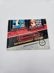 Super Mario Bros. / Duck Hunt NES solo manual de instrucciones - Imagen 1 de 2