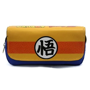 GOKU'S SYMBOL DragonBall Z Pencil Case (Anime DBZ Dragon Ball Travel Bag Wallet) - Picture 1 of 3