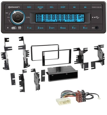Continental MP3 DAB USB Bluetooth Autoradio für Nissan Cube ab 09 Frontier ab 13 - Bild 1 von 4