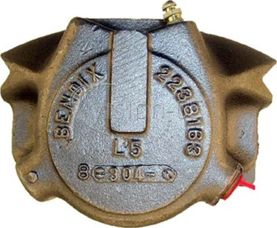 Reman Caliper w/ Installation Hardware fits 1976-1978 Jeep CJ5,CJ7  VISION-OE - Image 1 of 4