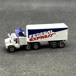RARISSIMO Micro Machines Vintage Galoob 1990 Semi Camion Federal - Picture 1 of 12
