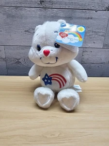 America Cares Bear 2002 - Care Bear - 8" - Nuevo con etiquetas - Imagen 1 de 8