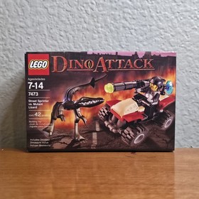 LEGO Dino Attack: Street Sprinter vs Mutant Lizard 7473 (OPENED BOX/SEALED BAGS)