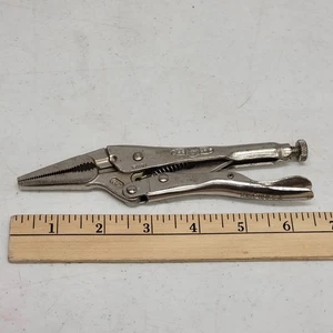 Alicates de bloqueo con empuñadura de tornillo 6LN el Irwin original hecho en EE. UU. - Imagen 1 de 10