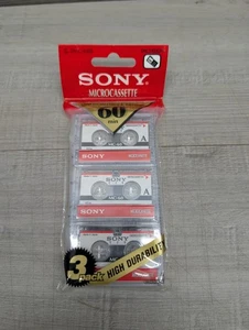 Sony hohe Haltbarkeit ideal für Diktate und Meetings 3MC-60B 3er Pack NEU - Bild 1 von 6