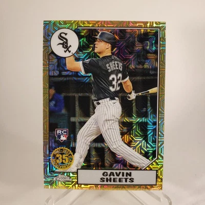 2022 Topps T87C-65 Gavin Sheets 1987 35th Anniversary Chrome Series 1 - Image 1 of 2
