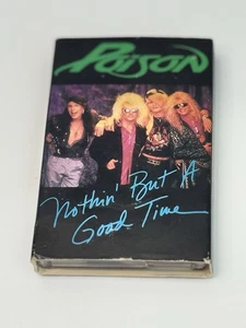 Poison Nothin' But a Good Time/Look But You Can't Touch cassette single - Picture 1 of 3