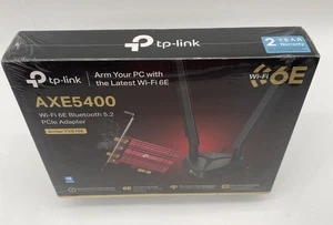 TP-Link AXE5400 Wi-Fi 6E Bluetooth 5.2 PCIe Adapter Archer TXE75E - Zdjęcie 1 z 2