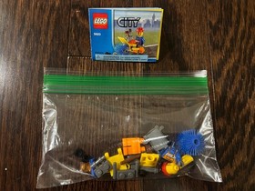 LEGO City #5620 Street Cleaner 100% Complete w/ Instruction & Minifigure NO BOX