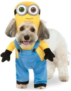 Minion Bob Arms Despicable Me Fancy Dress Up Halloween Pet Dog Cat Costume - Picture 1 of 6