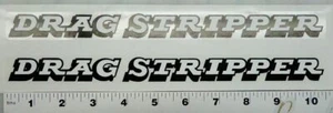 Iverson Drag Stripper und Kettenschutz Aufkleber - Bild 1 von 2