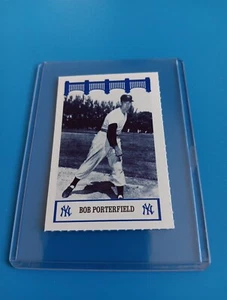 Bob Porterfield The Wiz Yankees Of The 50's - New York Baseball Card SGA AT&T - Picture 1 of 2