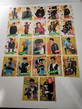 NEW KIDS ON THE BLOCK 1989 1990 SERIES 1 & 2 COMPLETE 22 CARD STICKER SET