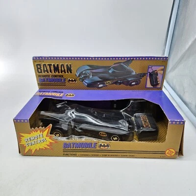 Raro BATMAN Control Remoto BATMOBILE #4431 En Caja 1989 Toy Biz Envío Gratis Foto 1 de 4