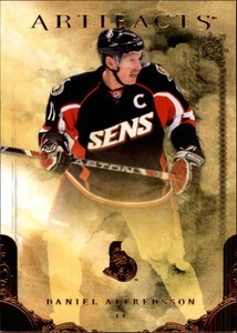 2010-11 Artifacts Senators Hockey Card #77 Daniel Alfredsson