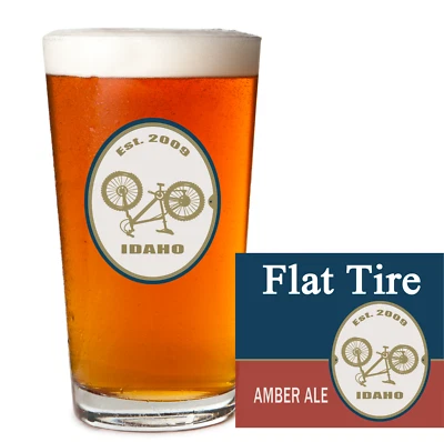 FLAT TIRE AMBER ALE Home Brew Beer Recipe Ingredient Kit (New Belgium Fat Tire) - Image 1 of 2